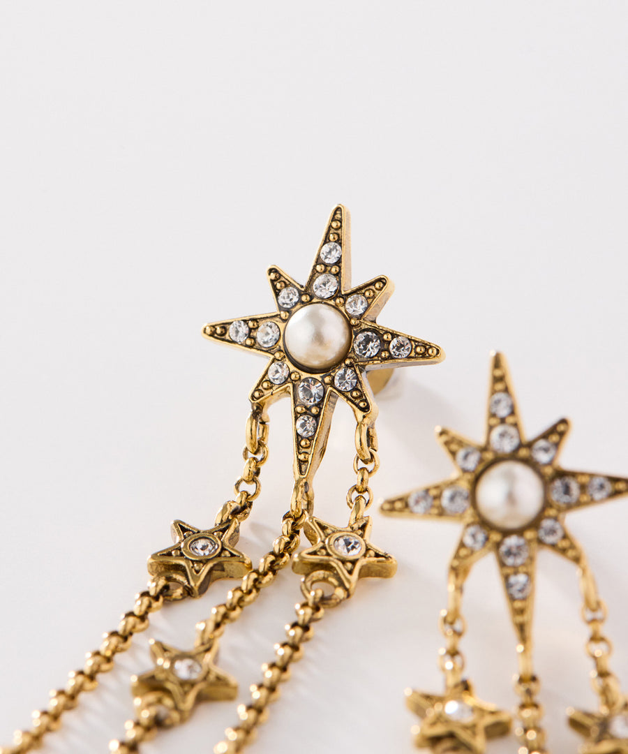 TINY STAR grigri fringe pierce/earring　ピアス/イヤリング