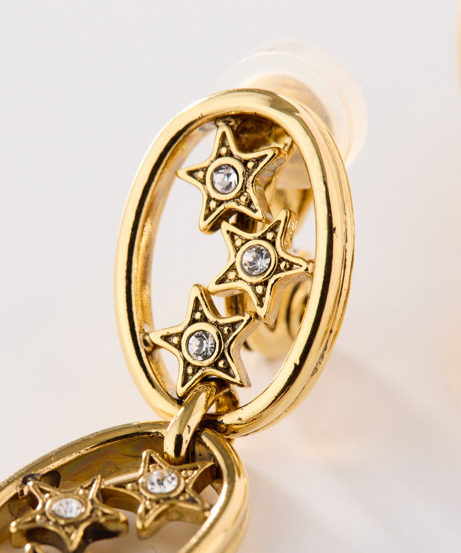 TINY STAR grigri chain earring/イヤリング