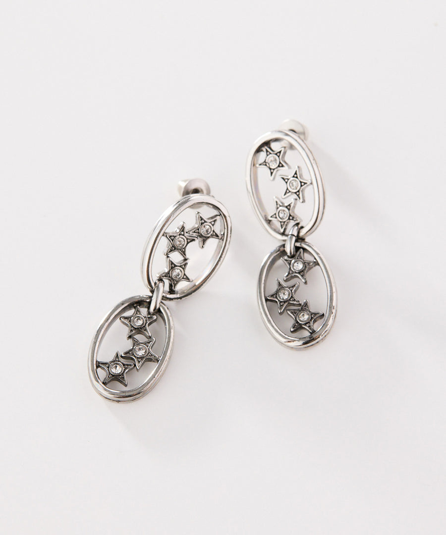 TINY STAR grigri chain earring/イヤリング