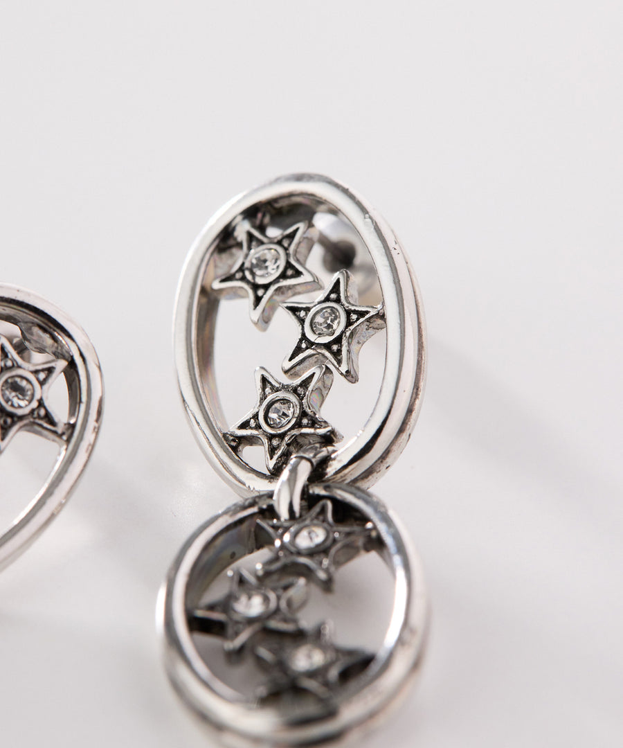 TINY STAR grigri chain earring/イヤリング