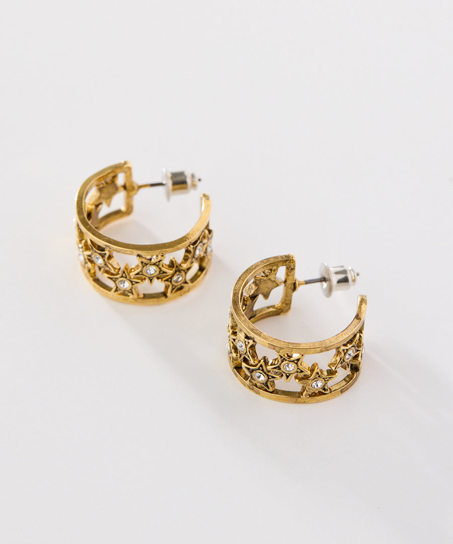 TINY STAR grigri hoop pierce/ピアス