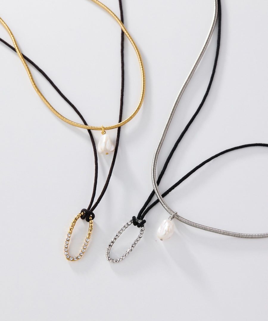 CUTSTEEL sparkle choker and pendant/ネックレス