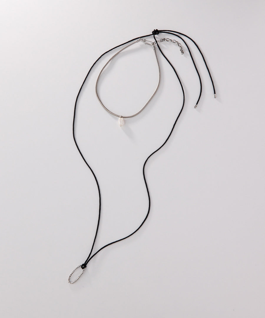 CUTSTEEL sparkle choker and pendant/ネックレス