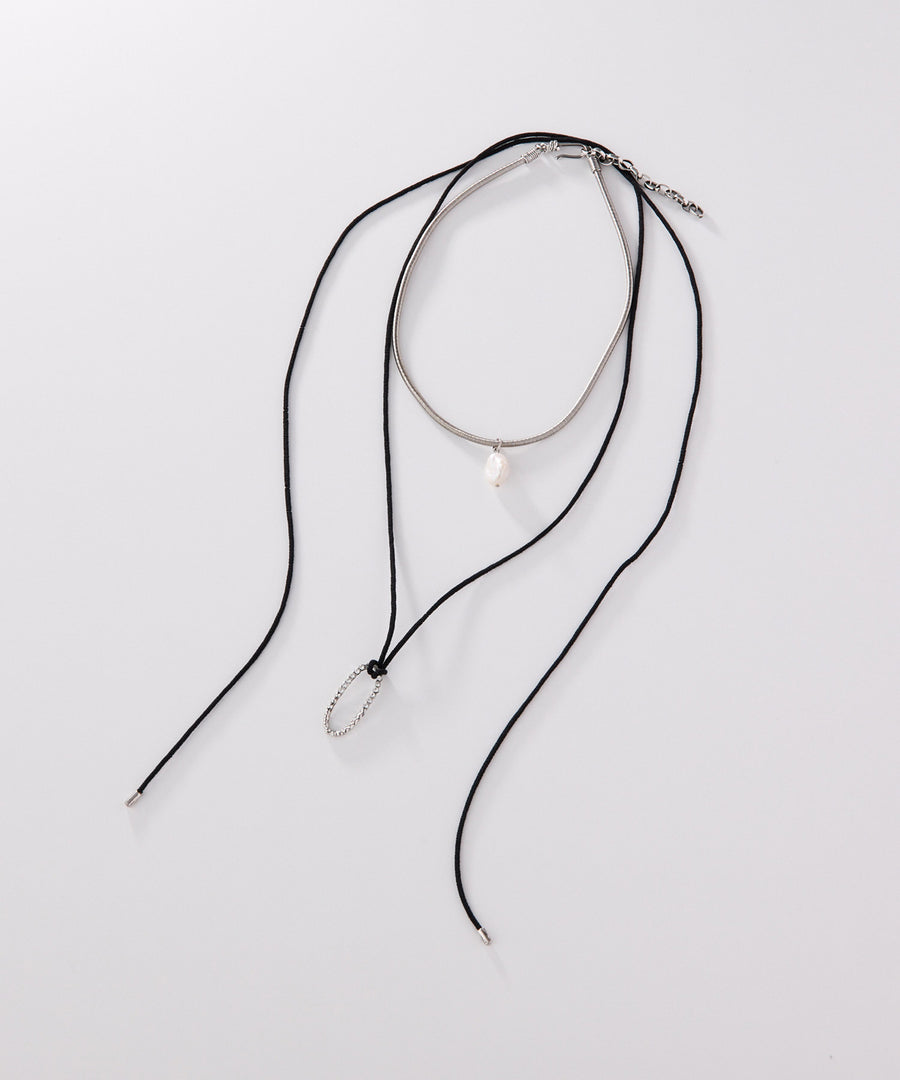 CUTSTEEL sparkle choker and pendant/ネックレス