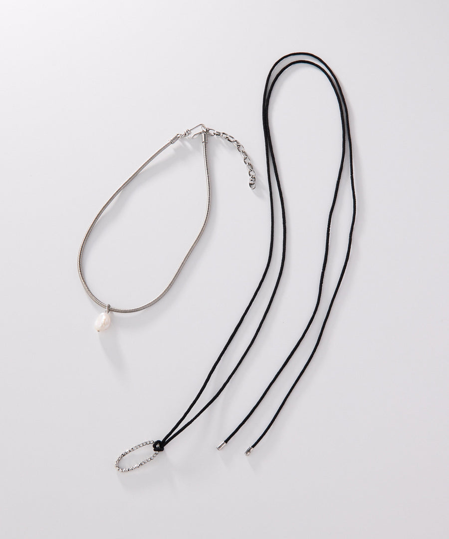 CUTSTEEL sparkle choker and pendant/ネックレス