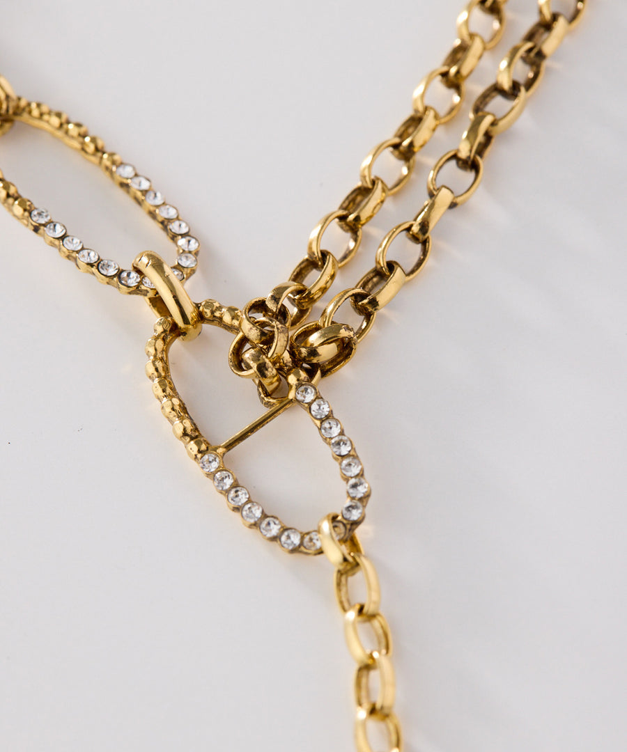 CUTSTEEL sparkle 2way raliet/ラリエット