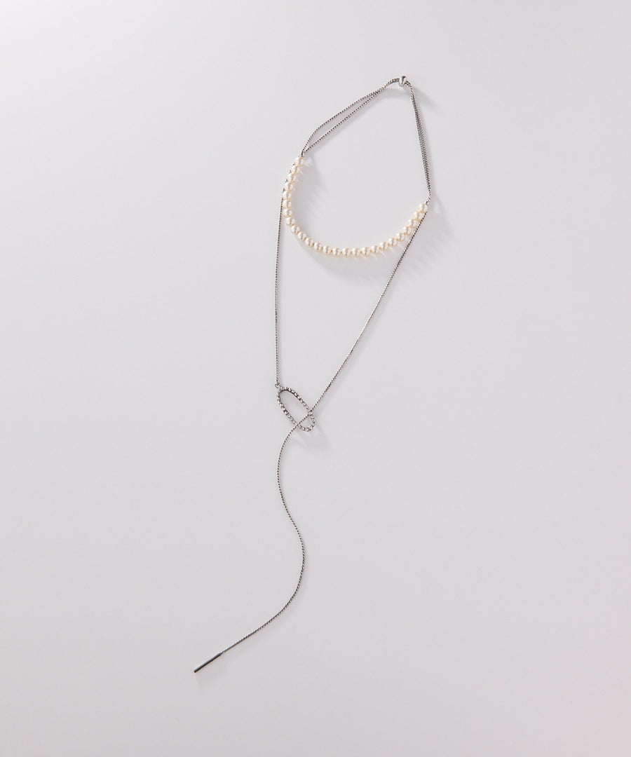 CUTSTEEL sparkle pearl raliet/ラリエット