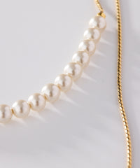 ADER.bijoux（アデルビジュー）｜CUTSTEEL sparkle pearl raliet