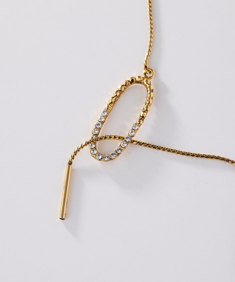 CUTSTEEL sparkle pearl raliet/ラリエット