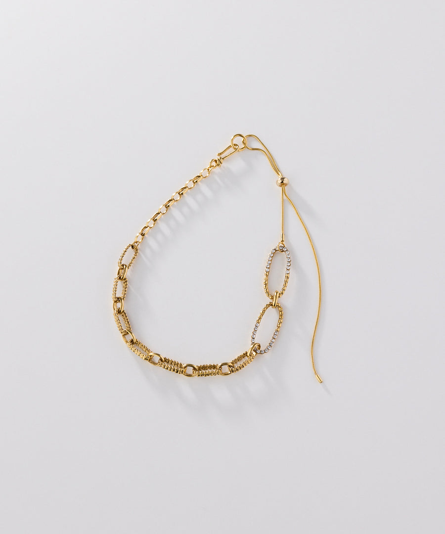 CUTSTEEL sparkle short necklace/ネックレス