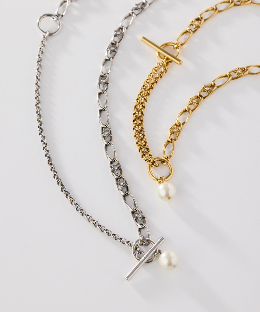 TINY STAR grigri 2way short necklace/ネックレス