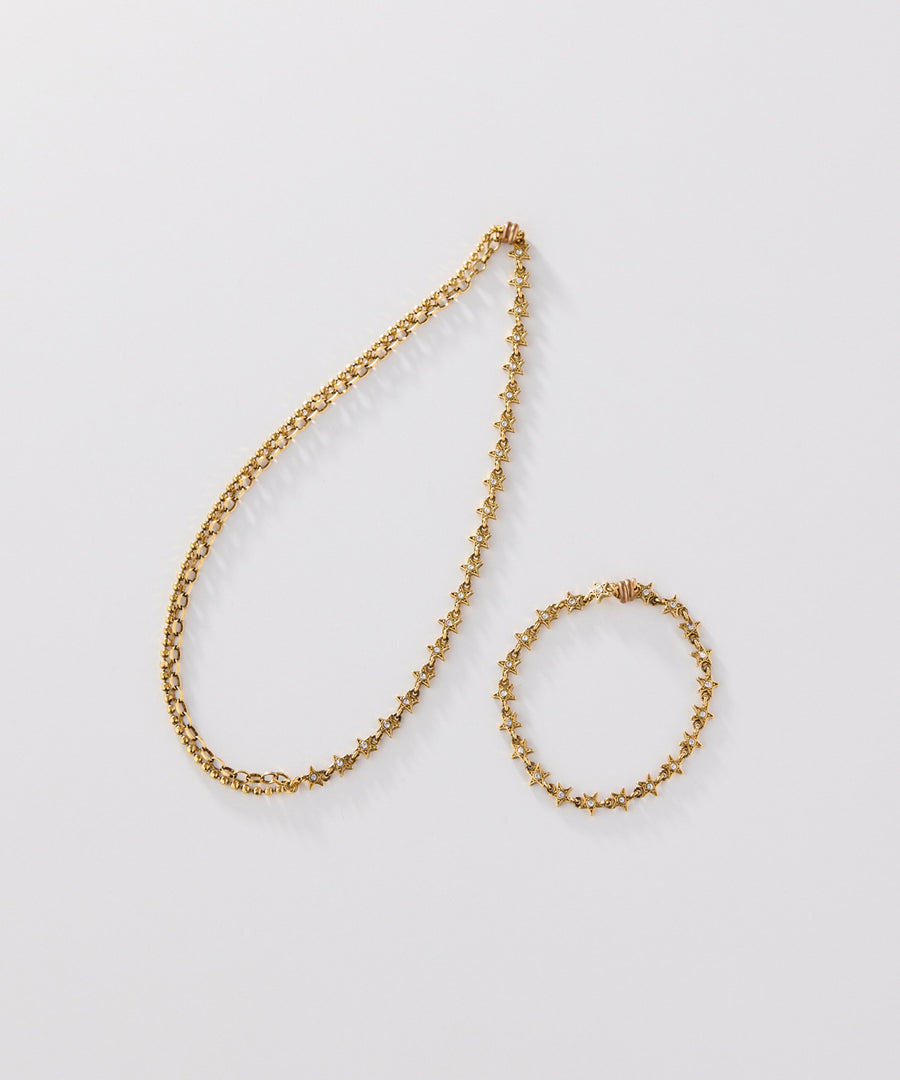 TINY STAR grigri 3way short necklace/ネックレス