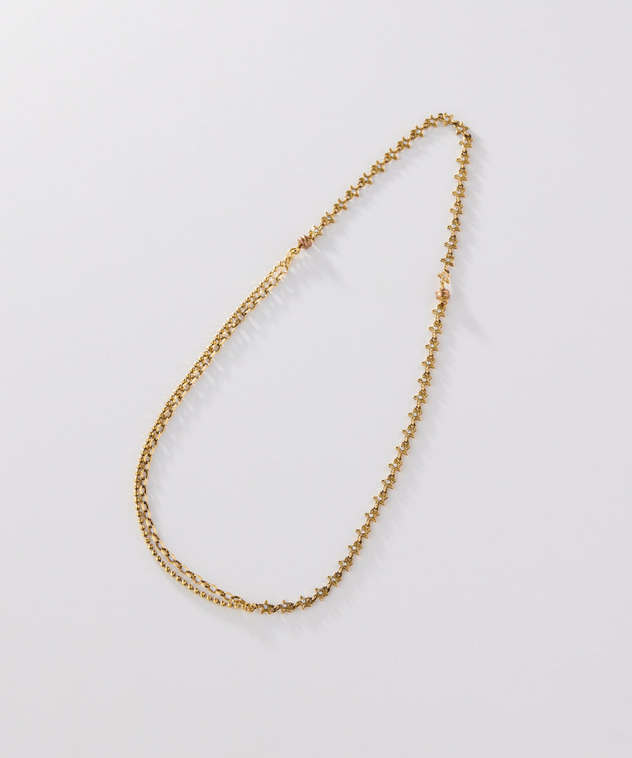 TINY STAR grigri 3way short necklace/ネックレス