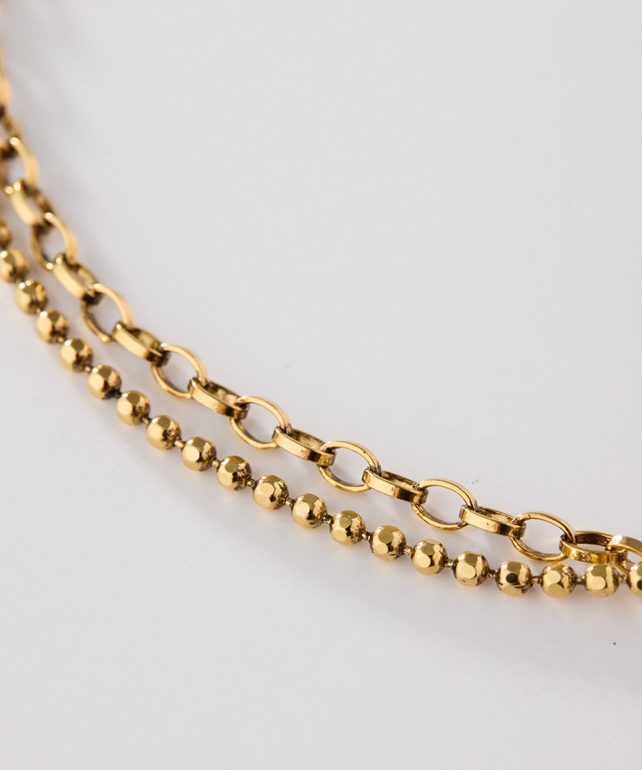 TINY STAR grigri 3way short necklace/ネックレス