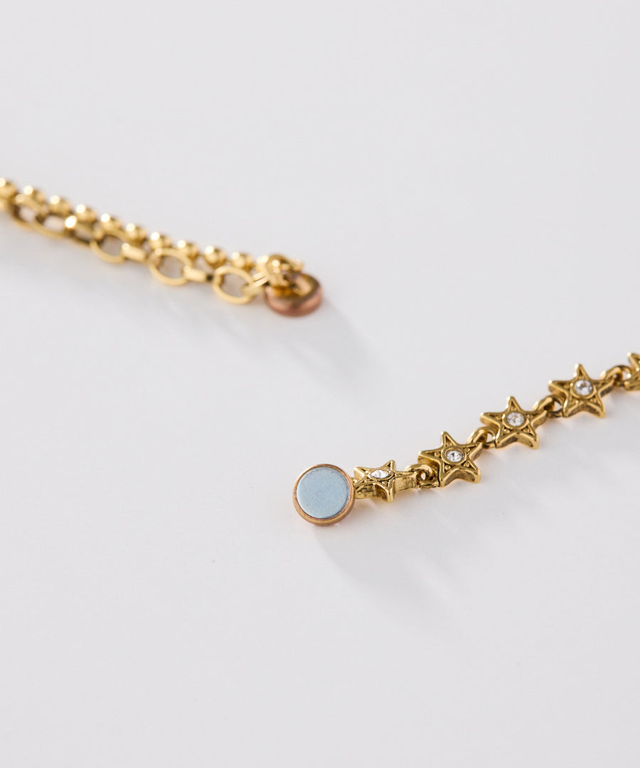 TINY STAR grigri 3way short necklace/ネックレス