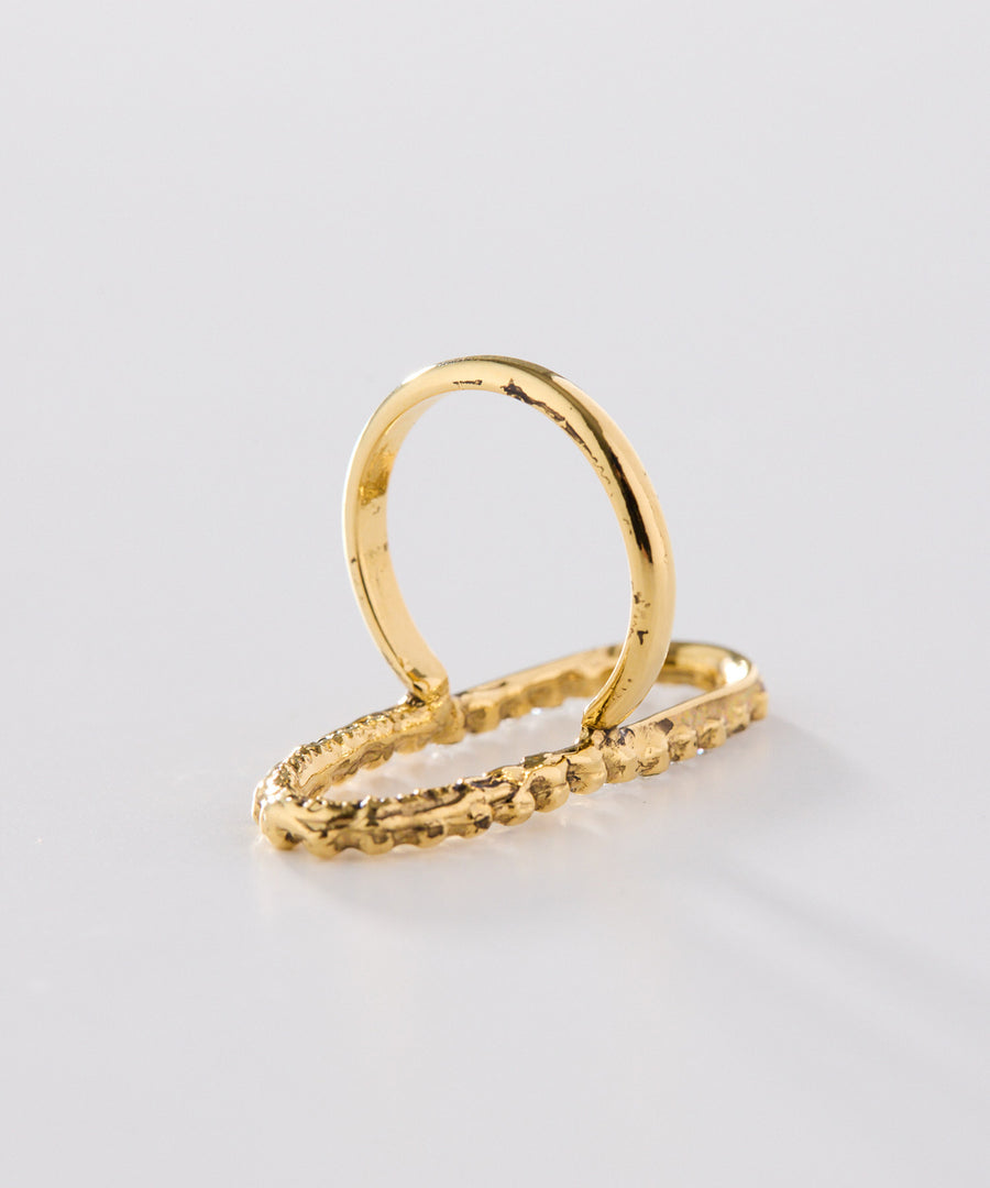 CUTSTEEL sparkle ring/リング