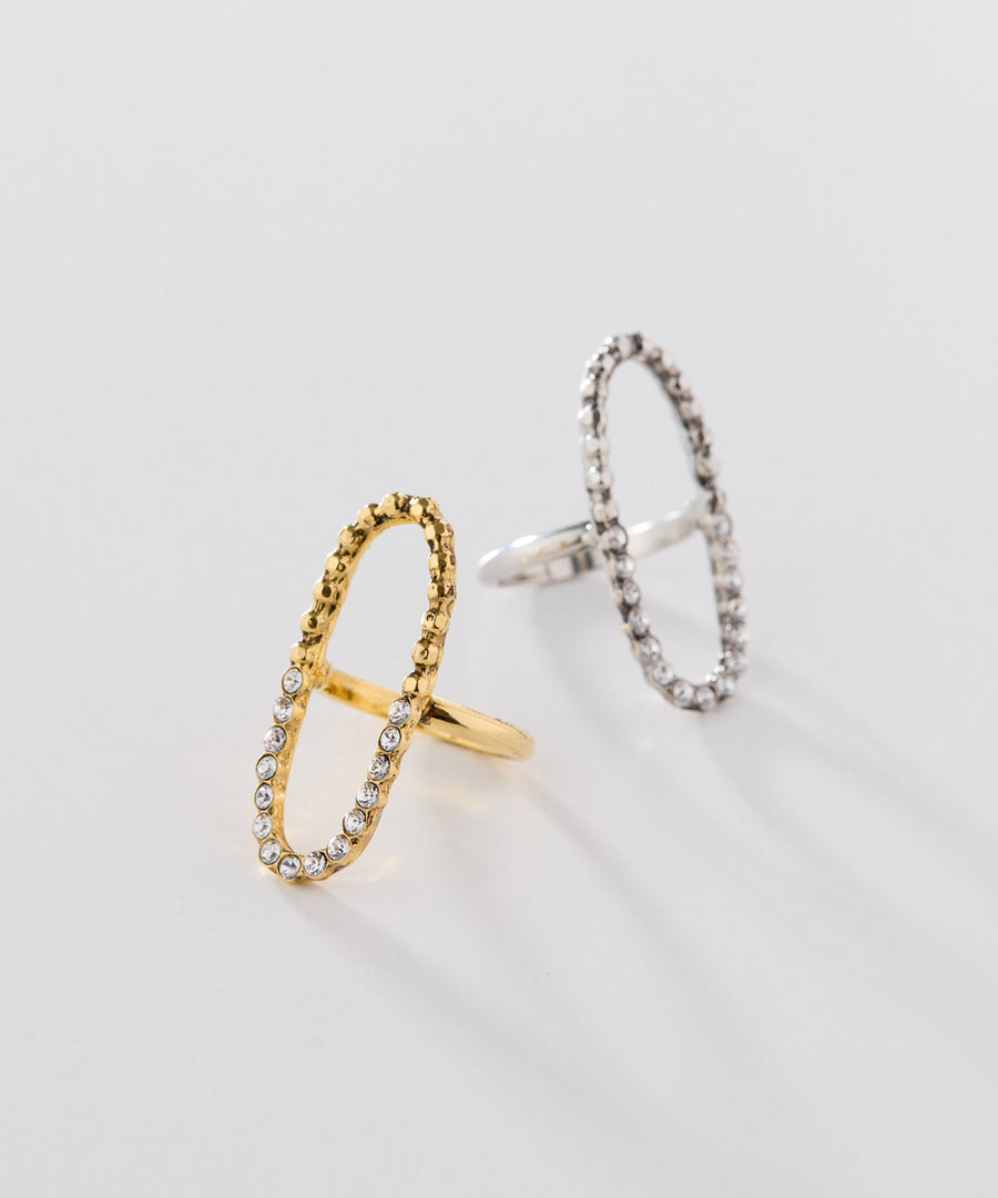 CUTSTEEL sparkle ring/リング