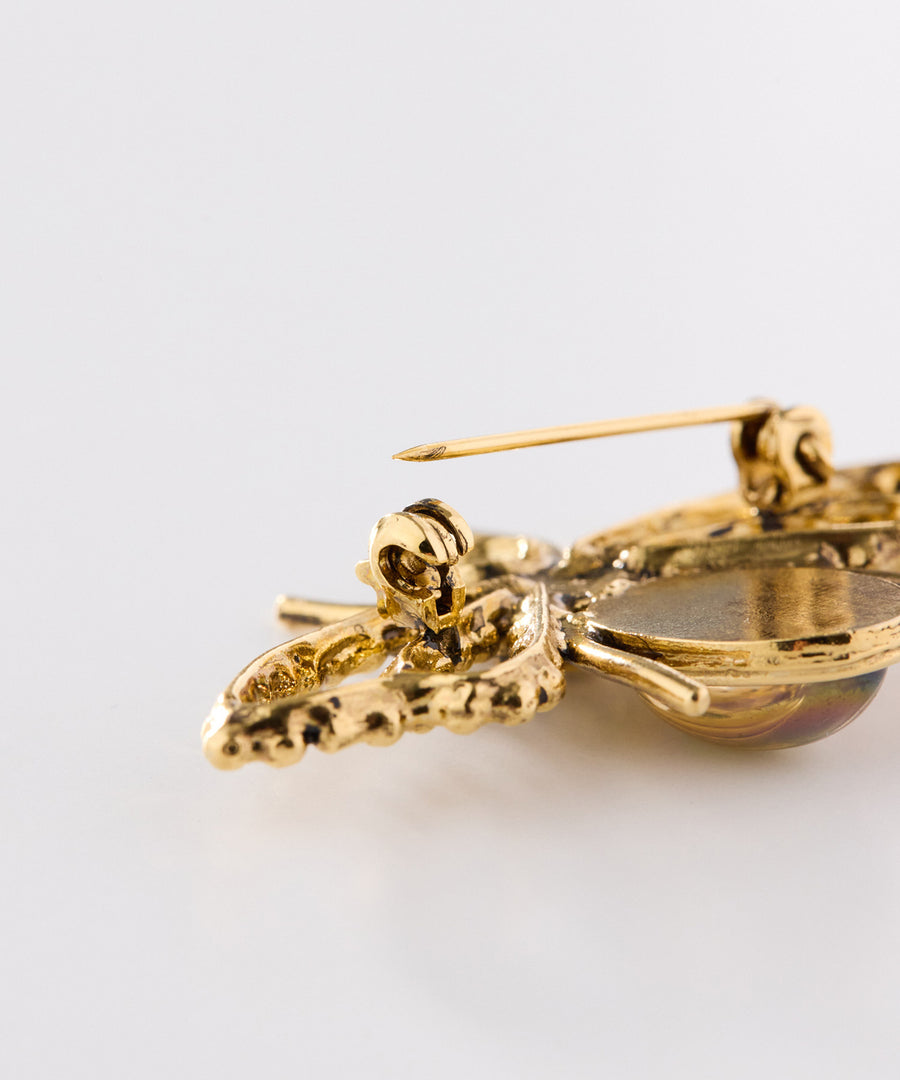 CUTSTEEL bee brooch/ブローチ