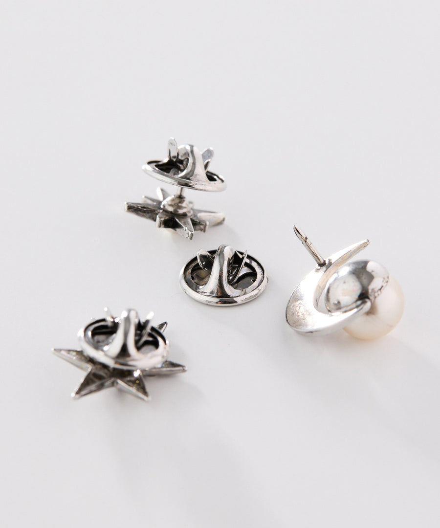 MOON＆STAR brooch set/ブローチ