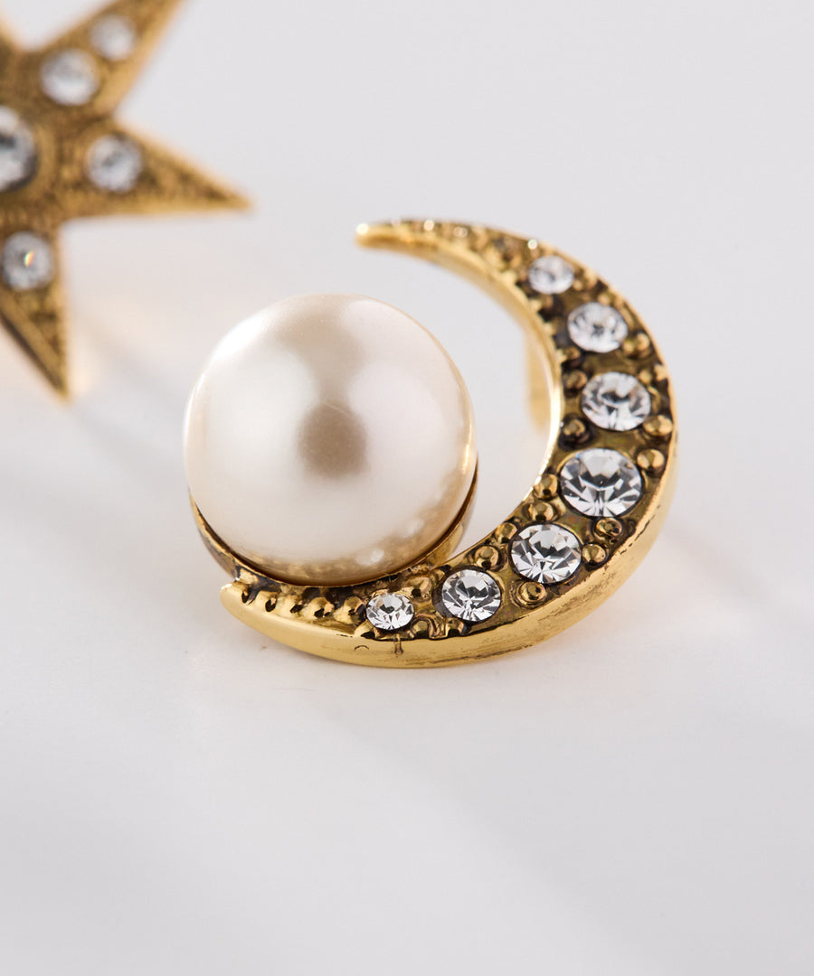MOON＆STAR brooch set/ブローチ