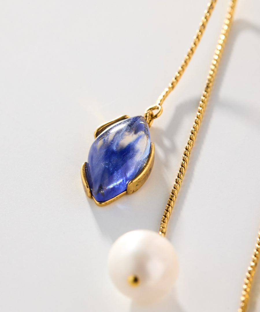 ADER.bijoux（アデルビジュー）｜LIGNE DE FUITE pearl long pierce