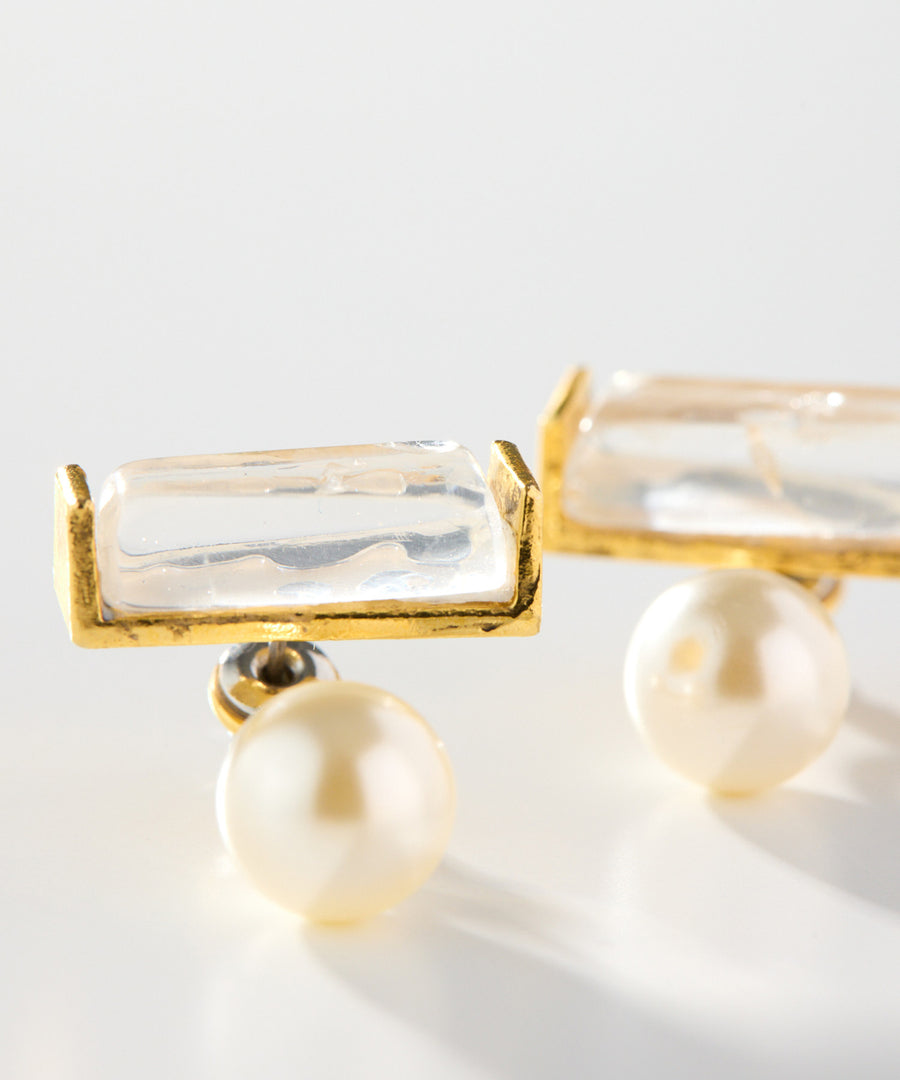 ADER.bijoux（アデルビジュー）｜MARGE pearl 2way pierce/ピアス 