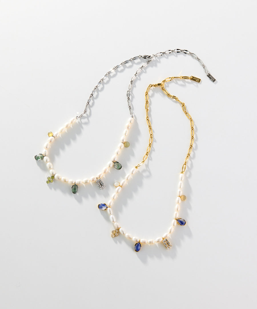 ADER.bijoux（アデルビジュー）｜LIGNE DE FUITE pearl necklace