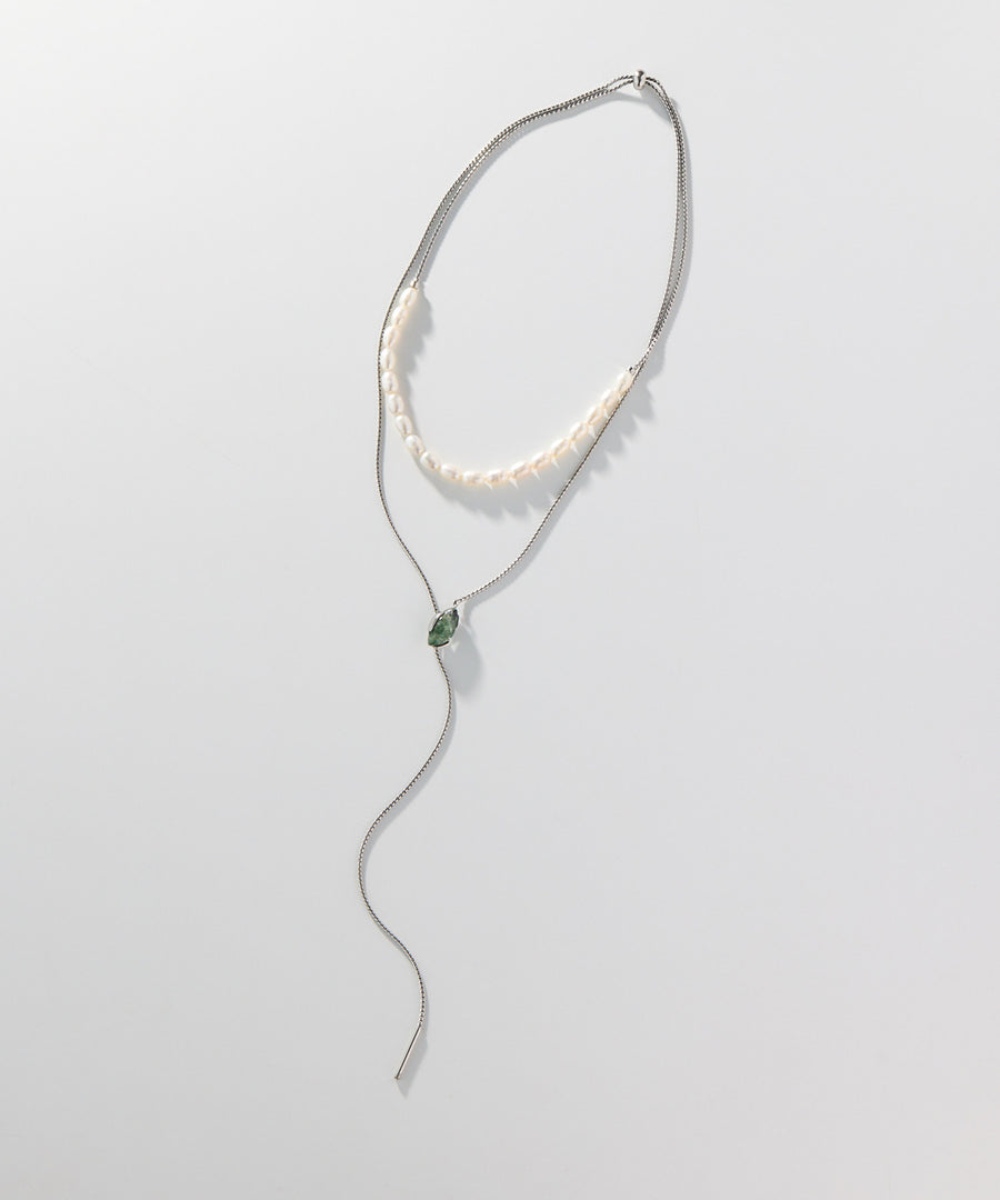 ADER.bijoux（アデルビジュー）｜LIGNE DE FUITE pearl raliet 