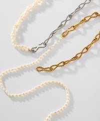 ADER.bijoux（アデルビジュー）｜TORSION pearl multi necklace