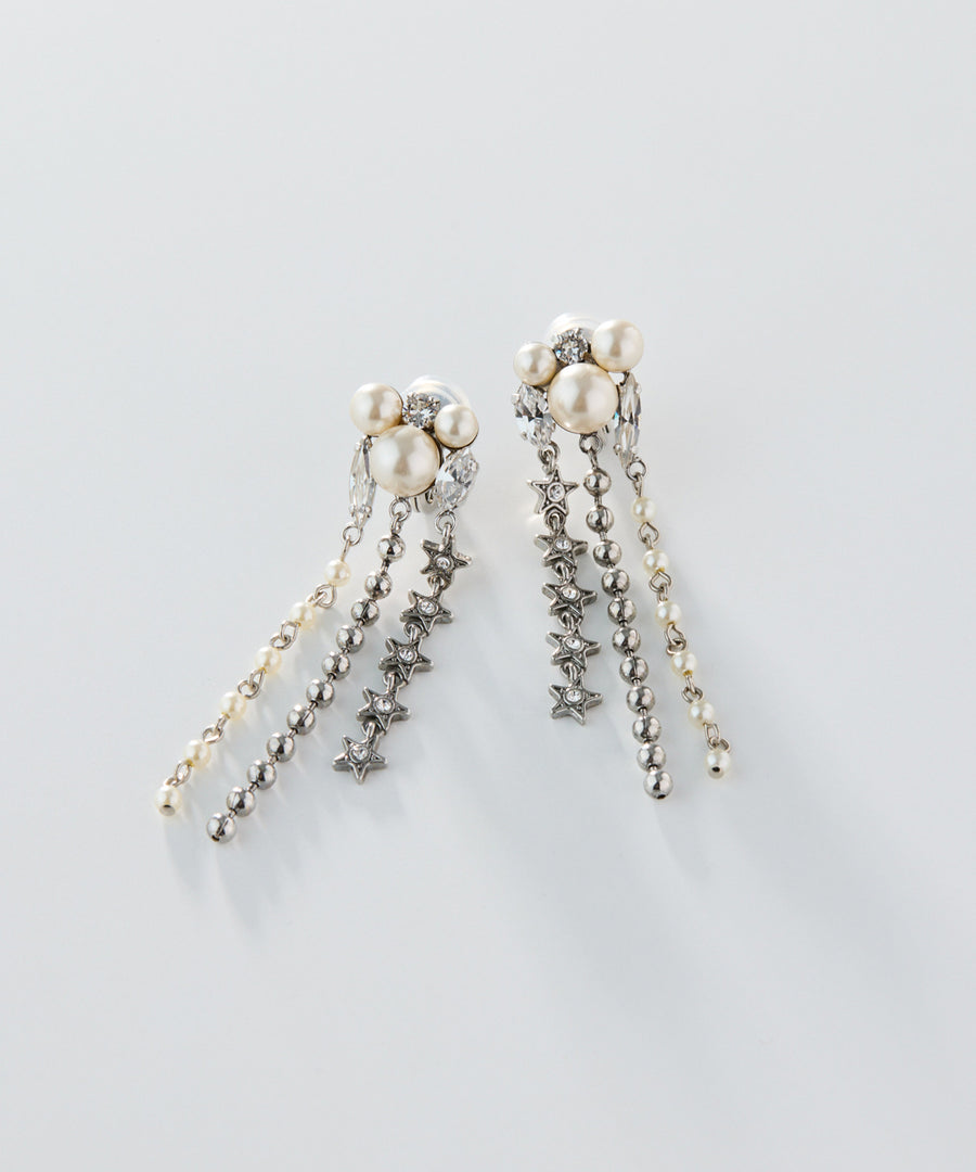 ADER.bijoux（アデルビジュー）｜SPARKLE fringe pierce/earring