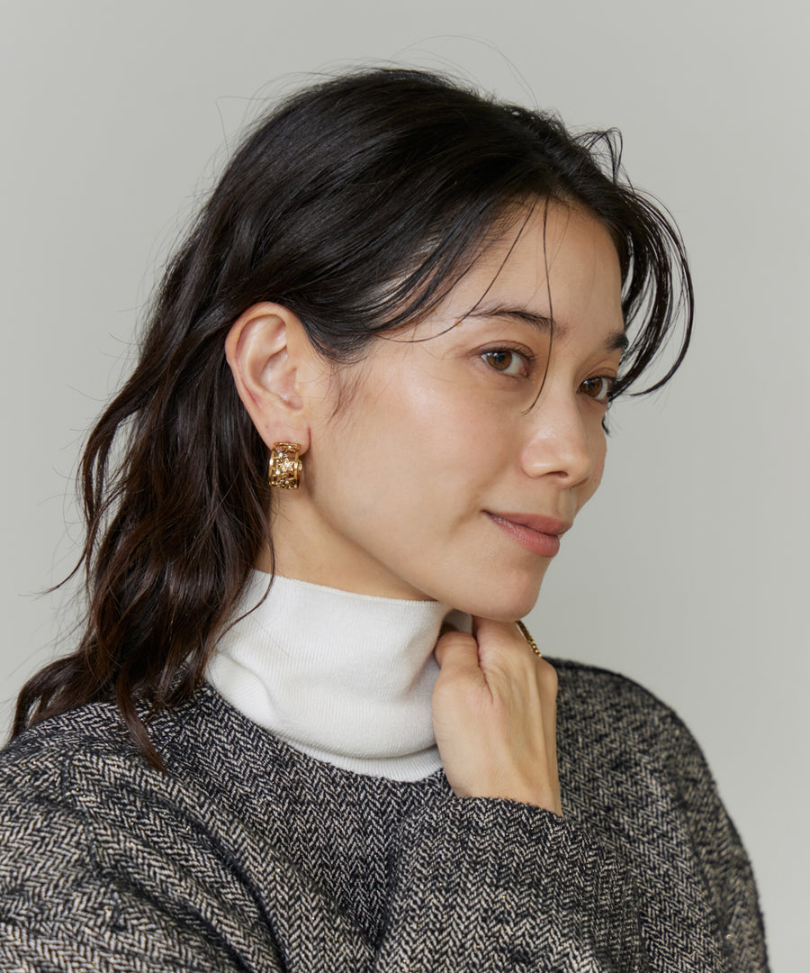 TINY STAR grigri hoop pierce/ピアス