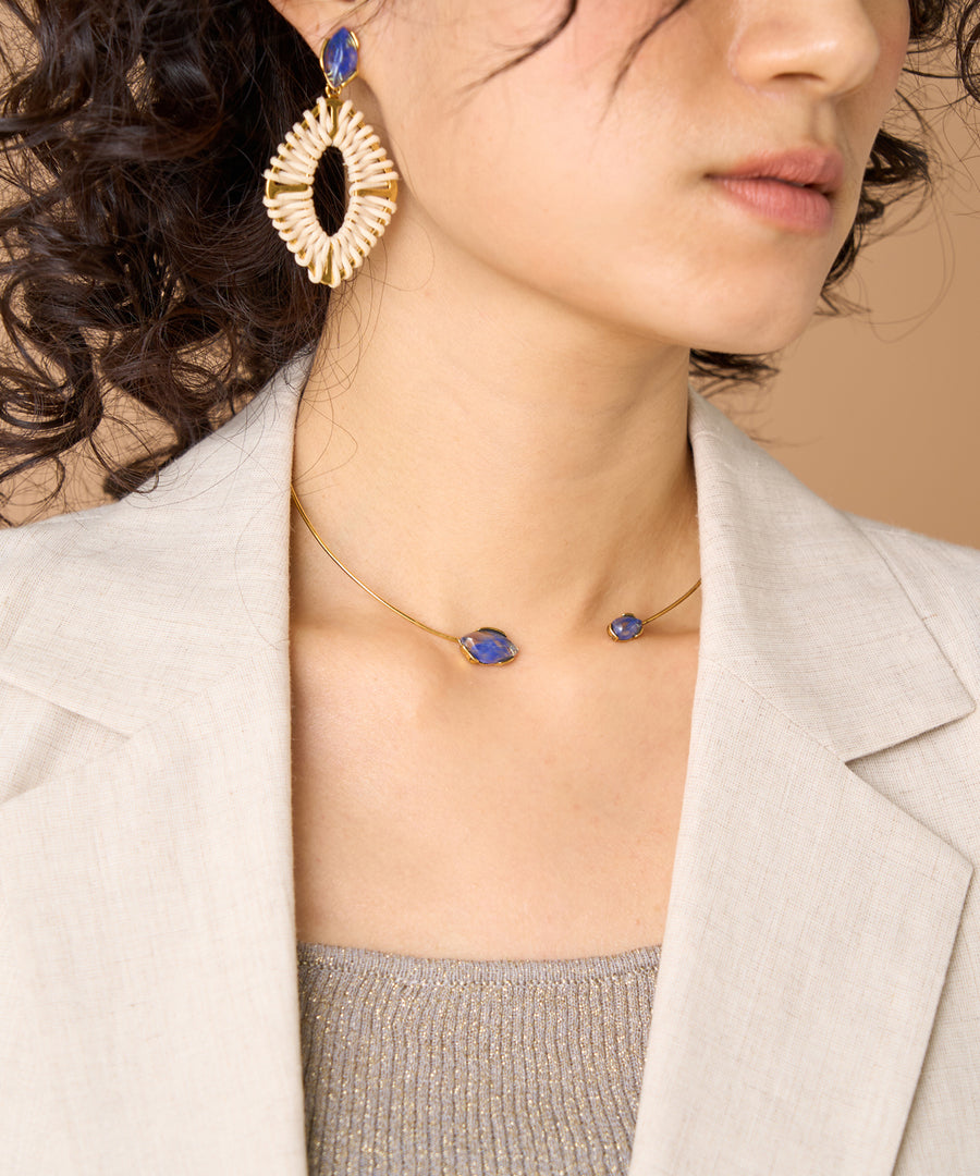 ADER.bijoux（アデルビジュー）｜LIGNE DE FUITE choker/チョーカー 