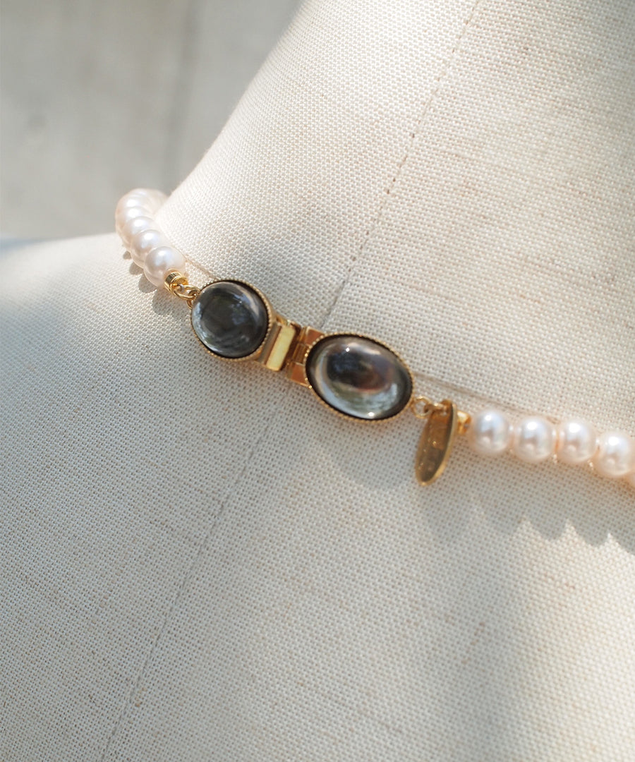 PEARL long necklace＜LIMITED COLOR＞