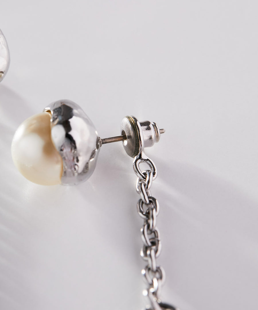 CUTSTEEL chain 2way pierce/ピアス